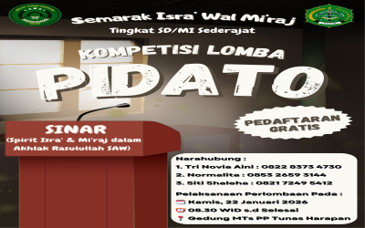 Lomba Pidato Antar SD/MI Sederajat