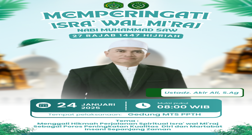 Memperingati Isra' wal Mi'raj Nabi Muhammad SAW